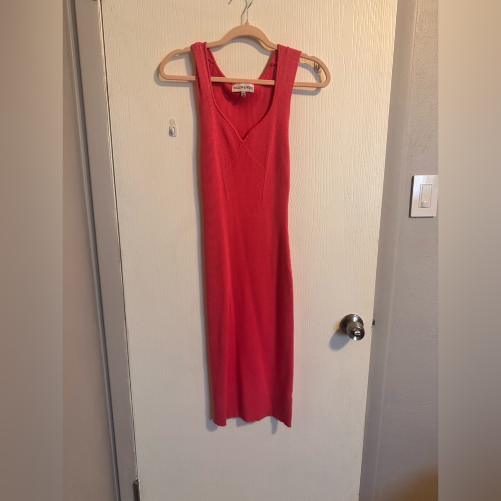Pink Sleeveless Dress